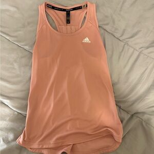 Pink racerback tank